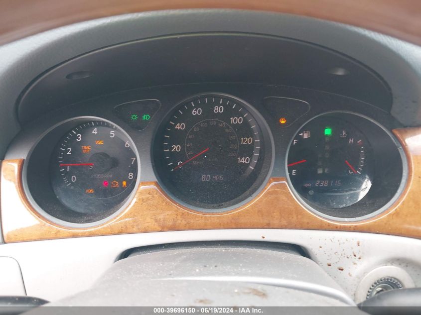 2005 Lexus Es 330 VIN: JTHBA30G055090926 Lot: 39696150