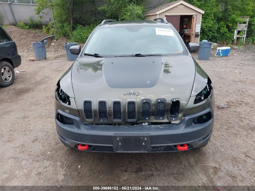 2016 Jeep Cherokee Trailhawk VIN: 1C4PJMBSXGW131073 Lot: 39696152