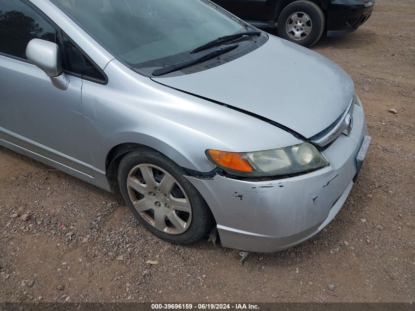 2008 Honda Civic Lx VIN: 2HGFA16528H336175 Lot: 39696159