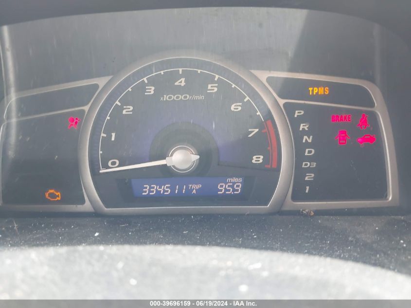 2008 Honda Civic Lx VIN: 2HGFA16528H336175 Lot: 39696159