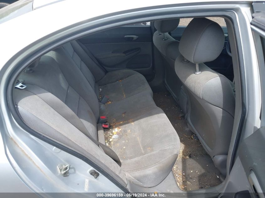 2008 Honda Civic Lx VIN: 2HGFA16528H336175 Lot: 39696159