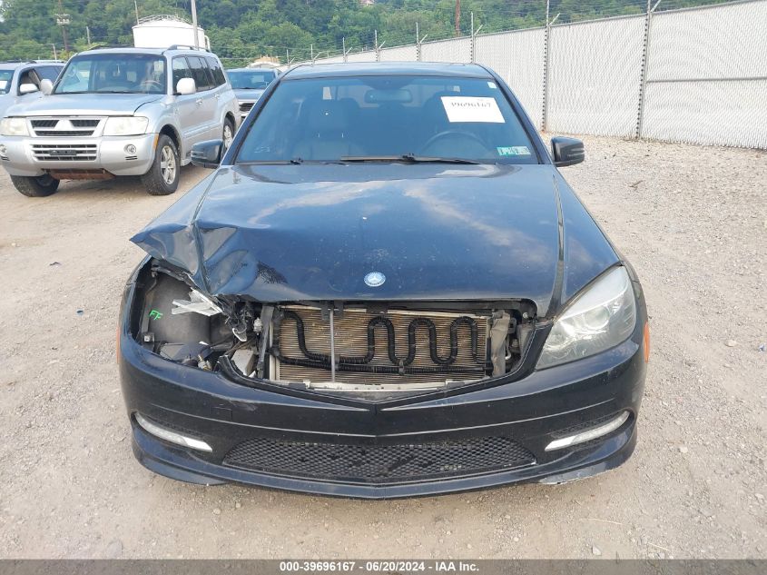 2011 Mercedes-Benz C 300 Luxury 4Matic/Sport 4Matic VIN: WDDGF8BB2BR160766 Lot: 39696167