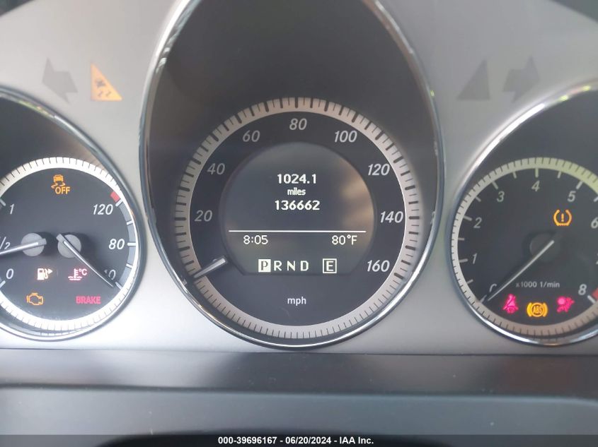 2011 Mercedes-Benz C 300 Luxury 4Matic/Sport 4Matic VIN: WDDGF8BB2BR160766 Lot: 39696167