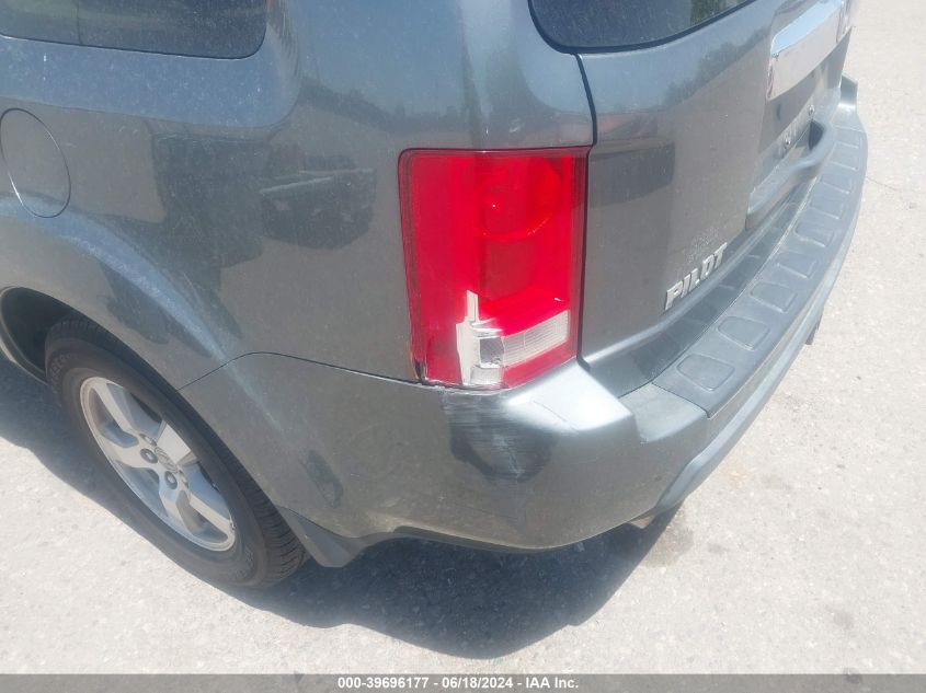 2009 Honda Pilot Ex-L VIN: 5FNYF48539B047675 Lot: 39696177