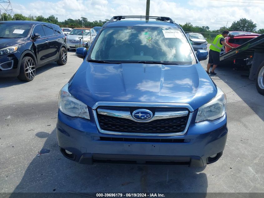 2014 Subaru Forester 2.5I Touring VIN: JF2SJAPC9EH514113 Lot: 39696179