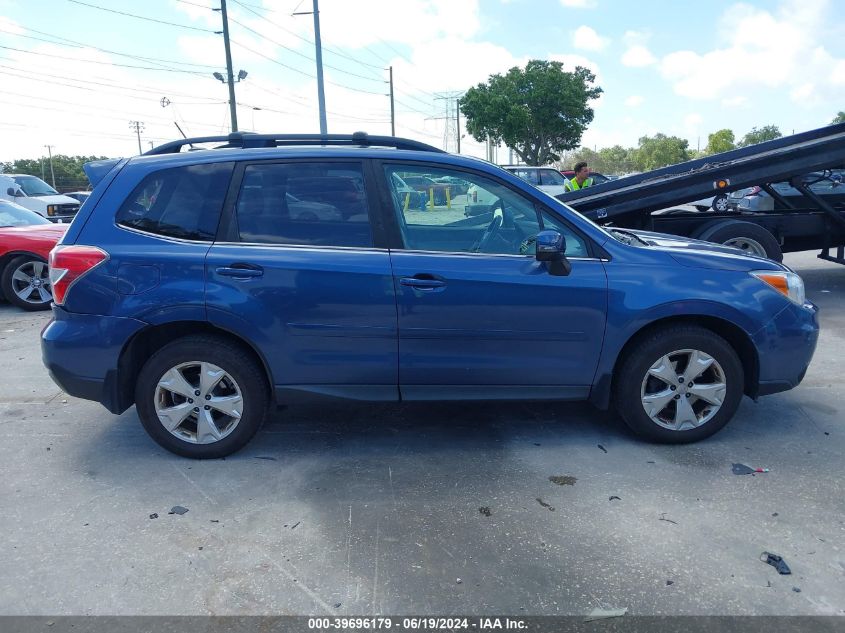 2014 Subaru Forester 2.5I Touring VIN: JF2SJAPC9EH514113 Lot: 39696179