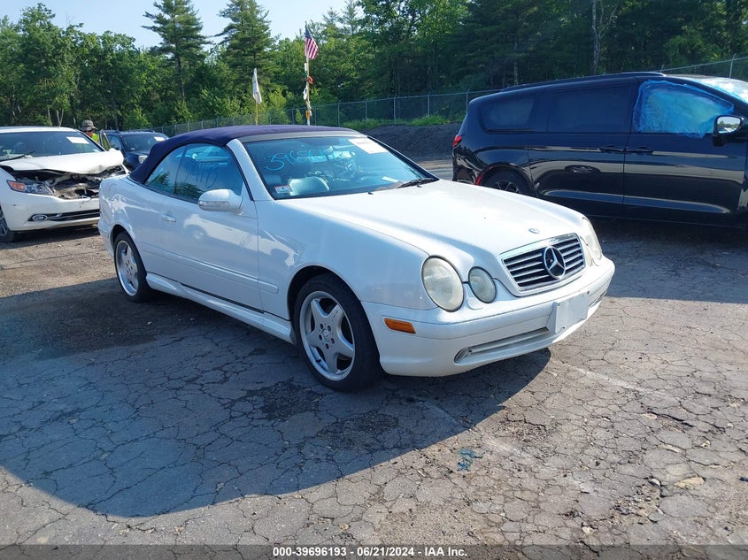 2000 Mercedes-Benz Clk 430 VIN: WDBLK70G8YT041403 Lot: 39696193