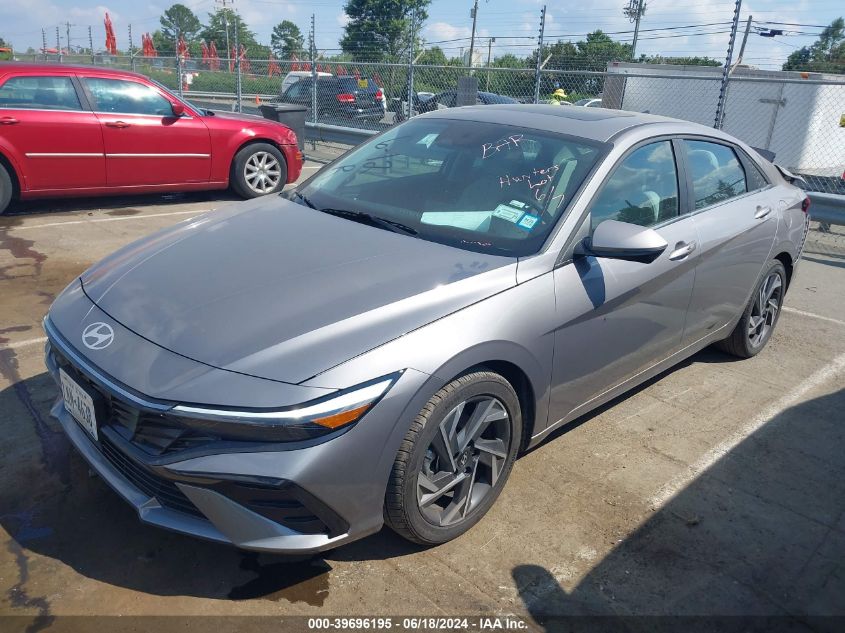 2024 HYUNDAI ELANTRA LIMITED - KMHLP4DG1RU744649