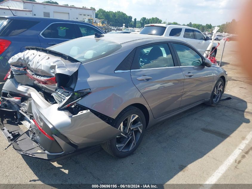 2024 HYUNDAI ELANTRA LIMITED - KMHLP4DG1RU744649