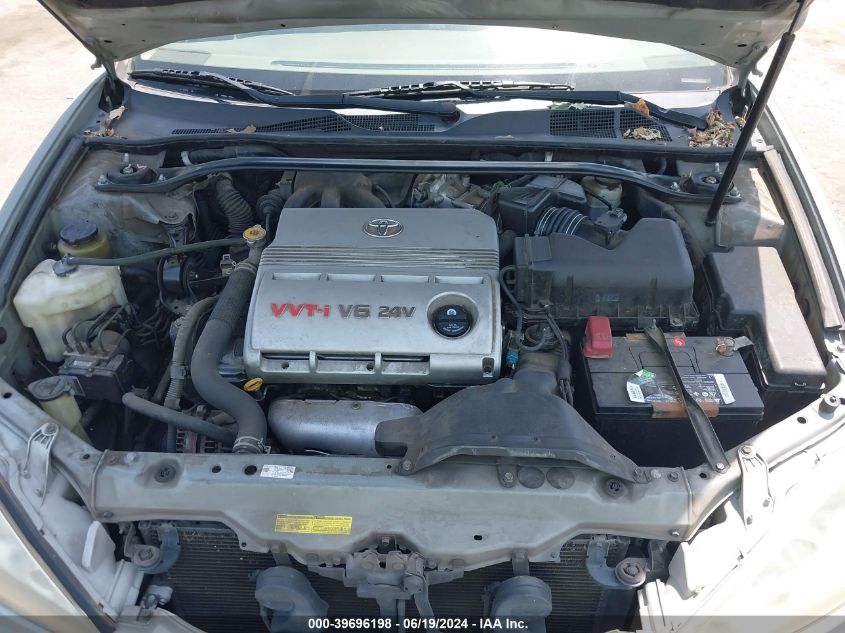 2005 Toyota Camry Le V6 VIN: 4T1BF30K55U619487 Lot: 39696198