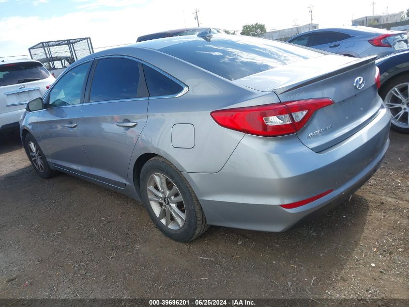 2017 HYUNDAI SONATA SE - 5NPE24AF4HH449514