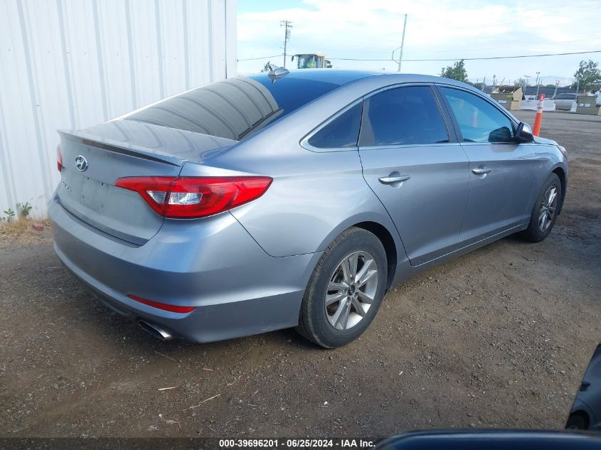 2017 HYUNDAI SONATA SE - 5NPE24AF4HH449514