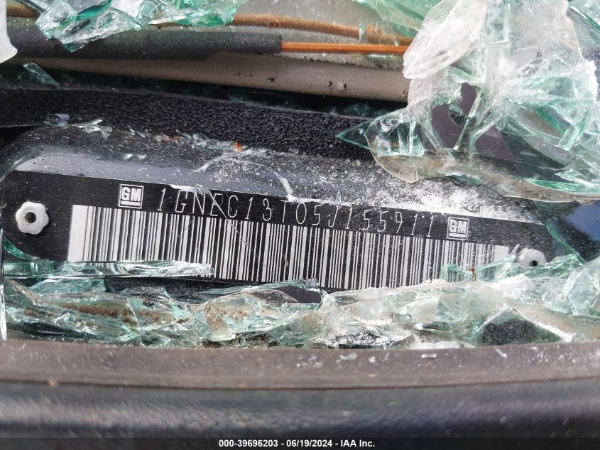 2005 Chevrolet Tahoe Lt VIN: 1GNEC13T05J155911 Lot: 39696203