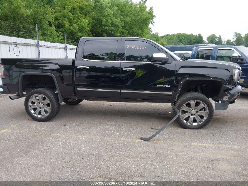 2018 GMC Sierra 1500 K1500 Denali VIN: 3GTU2PEJ4JG478635 Lot: 39696206
