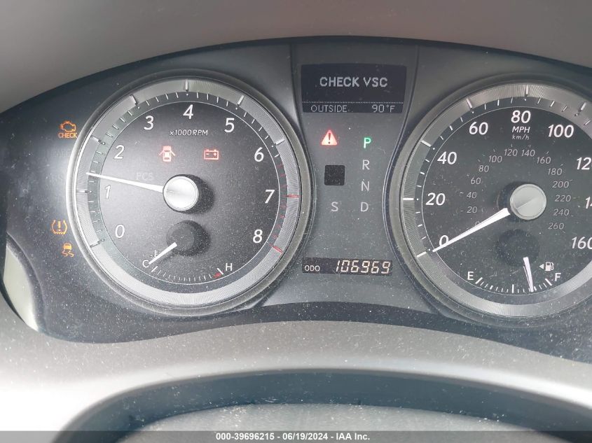 2008 Lexus Es 350 VIN: JTHBJ46G982264253 Lot: 39696215