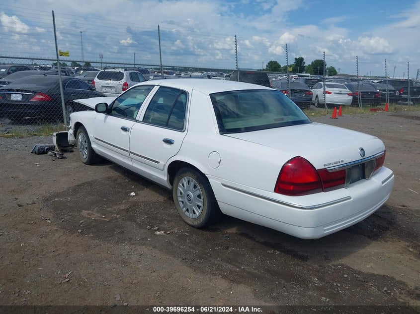 2004 Mercury Grand Marquis Gs VIN: 2MEFM74W94X664826 Lot: 39696254