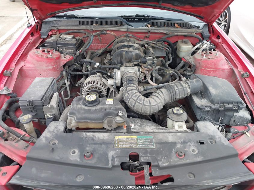 2006 Ford Mustang V6 VIN: 1ZVFT80N165220011 Lot: 39696260