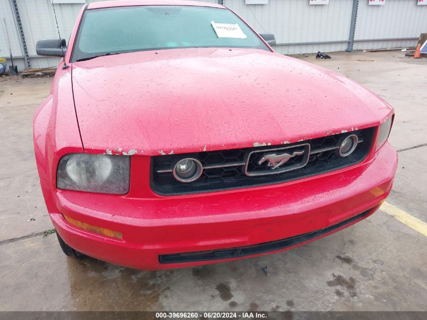 2006 Ford Mustang V6 VIN: 1ZVFT80N165220011 Lot: 39696260