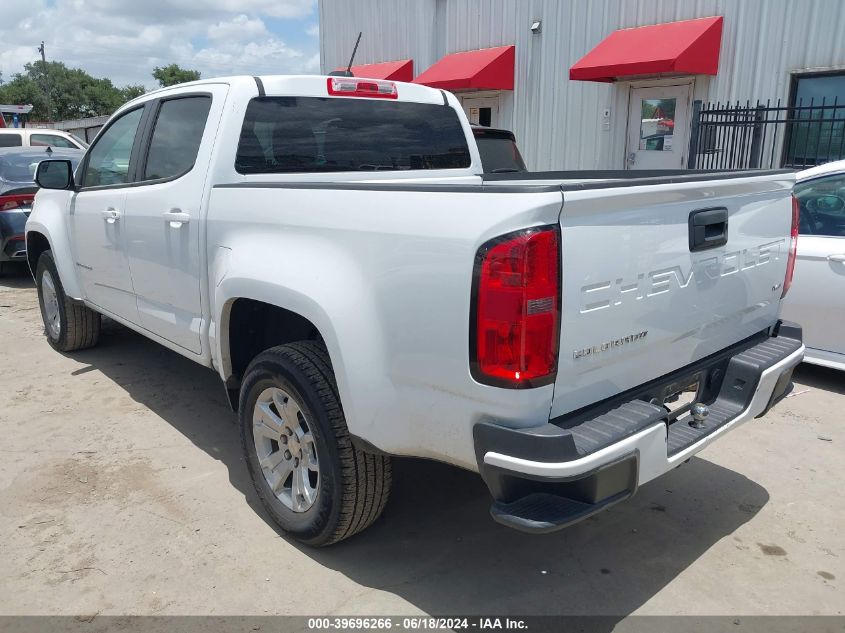 2021 Chevrolet Colorado 2Wd Short Box Lt VIN: 1GCGSCEN7M1268638 Lot: 39696266