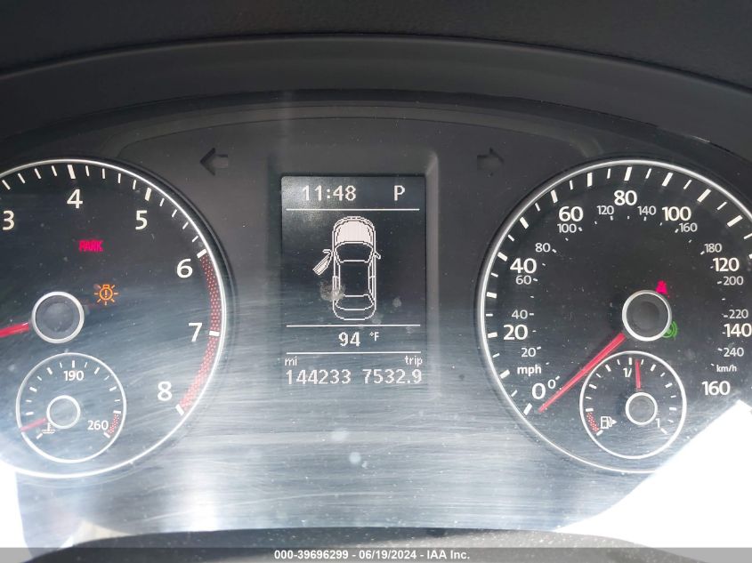 2014 Volkswagen Passat 1.8T Se VIN: 1VWBT7A34EC051635 Lot: 39696299