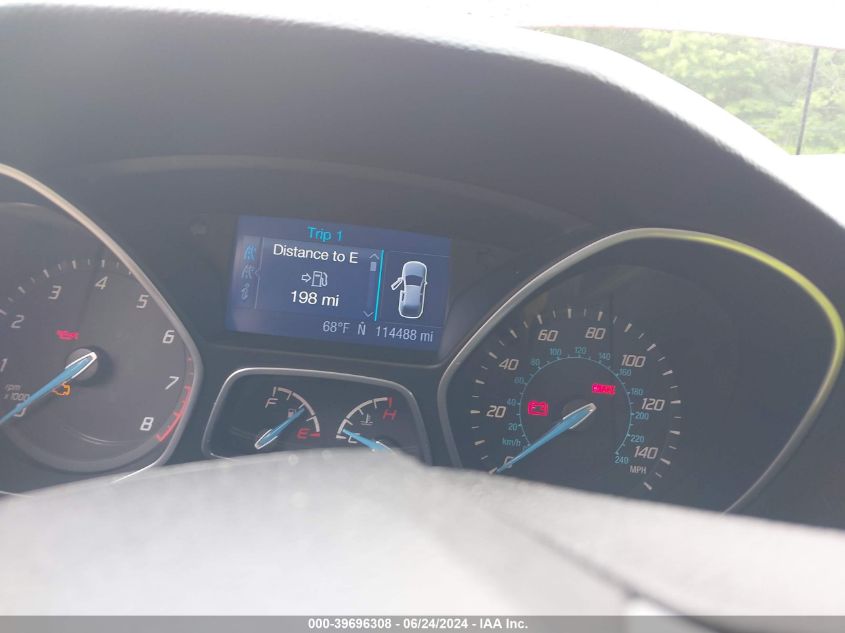 2014 Ford Focus Se VIN: 1FADP3F20EL101543 Lot: 39696308