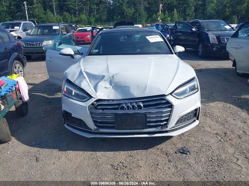 2018 Audi A5 2.0T Premium VIN: WAUENCF58JA136641 Lot: 39696309