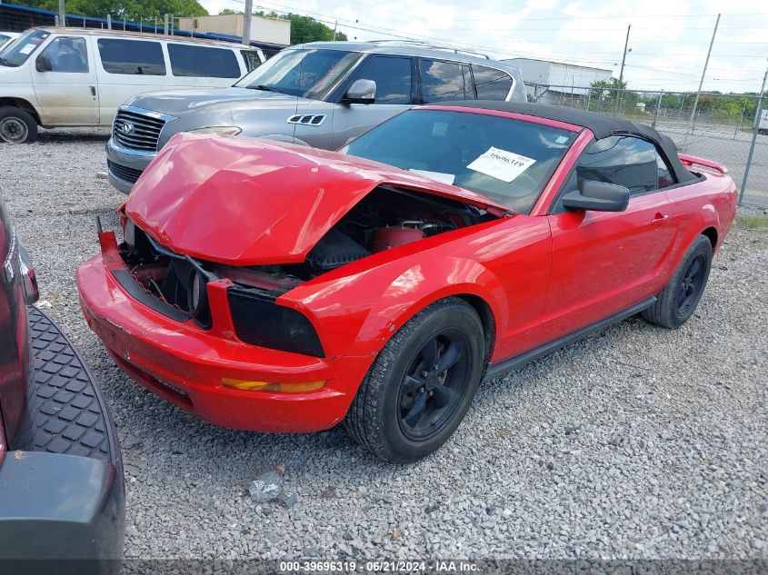 2005 Ford Mustang VIN: 1ZVFT84N255252829 Lot: 39696319