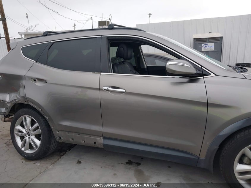 2014 Hyundai Santa Fe Sport 2.0L Turbo VIN: 5XYZUDLAXEG210162 Lot: 39696332