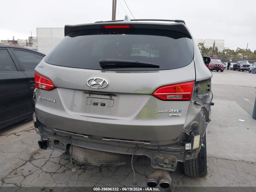 2014 Hyundai Santa Fe Sport 2.0L Turbo VIN: 5XYZUDLAXEG210162 Lot: 39696332