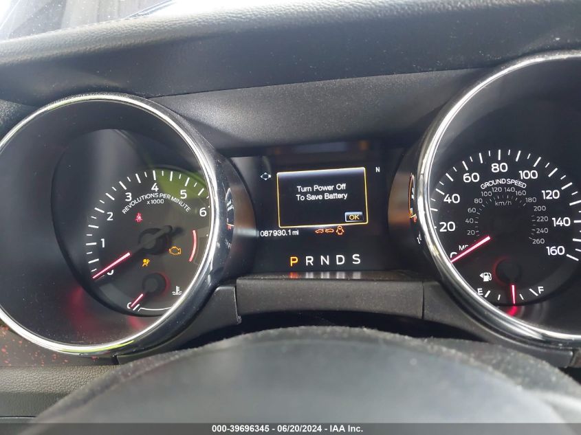 2016 Ford Mustang Gt VIN: 1FA6P8CF8G5265630 Lot: 39696345