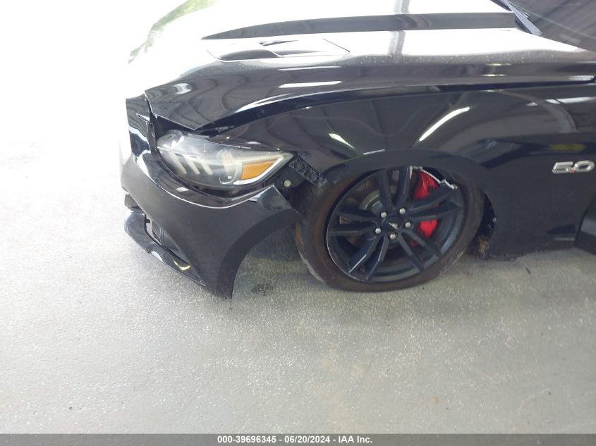 2016 Ford Mustang Gt VIN: 1FA6P8CF8G5265630 Lot: 39696345