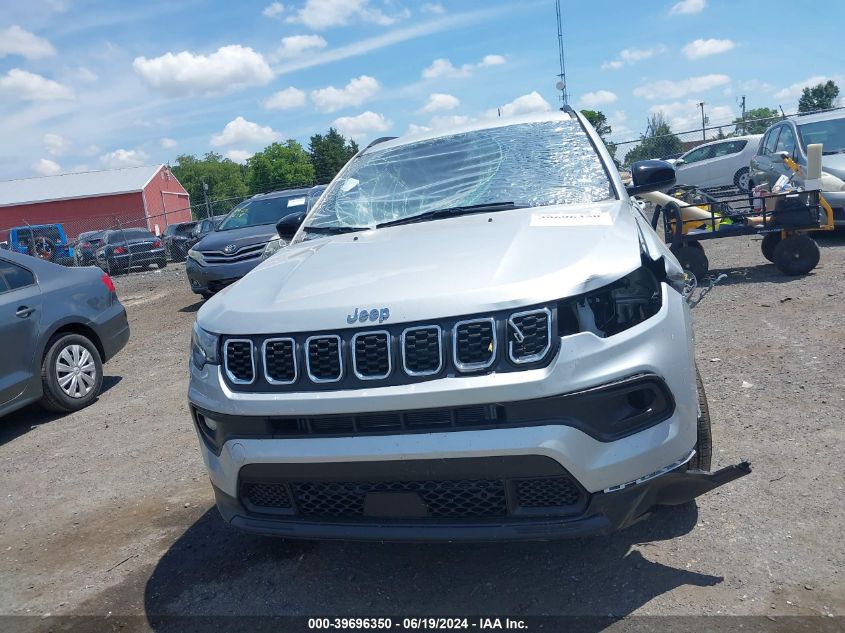 2024 Jeep Compass Latitude 4X4 VIN: 3C4NJDBN4RT117454 Lot: 39696350