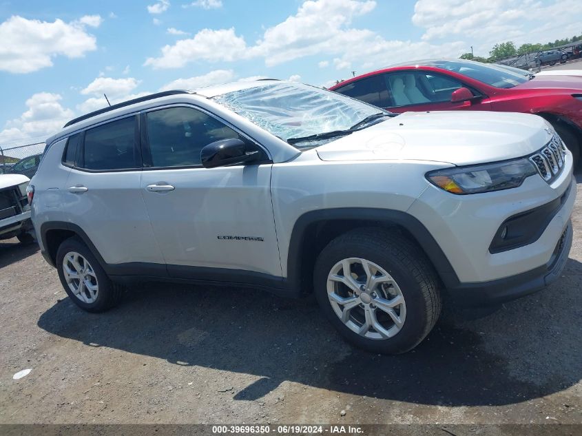 2024 Jeep Compass Latitude 4X4 VIN: 3C4NJDBN4RT117454 Lot: 39696350