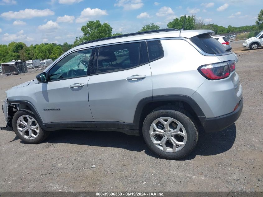 2024 Jeep Compass Latitude 4X4 VIN: 3C4NJDBN4RT117454 Lot: 39696350