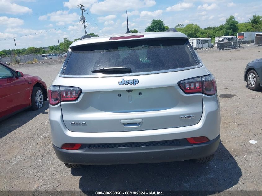 2024 Jeep Compass Latitude 4X4 VIN: 3C4NJDBN4RT117454 Lot: 39696350