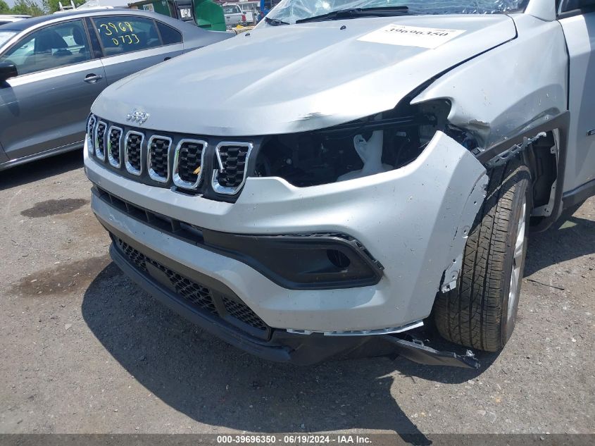 2024 Jeep Compass Latitude 4X4 VIN: 3C4NJDBN4RT117454 Lot: 39696350