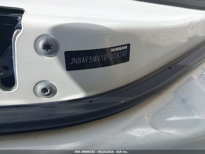 2011 Nissan Juke S VIN: JN8AF5MV1BT008247 Lot: 39696353