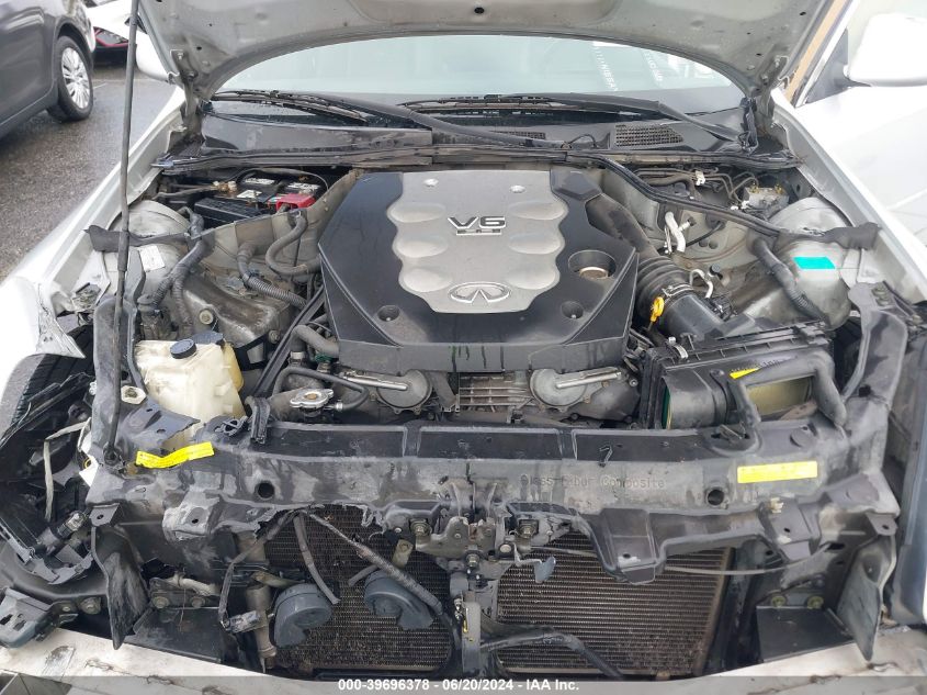 2006 Infiniti G35 VIN: JNKCV51E76M506110 Lot: 39696378