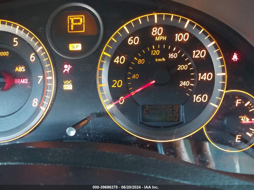 2006 Infiniti G35 VIN: JNKCV51E76M506110 Lot: 39696378