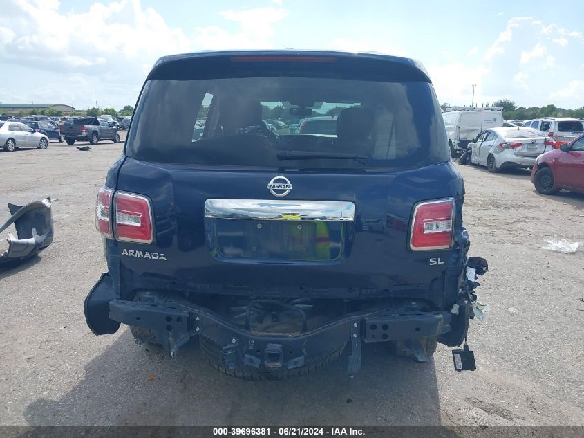 2020 Nissan Armada Sl 2Wd VIN: JN8AY2ND2L9108158 Lot: 39696381