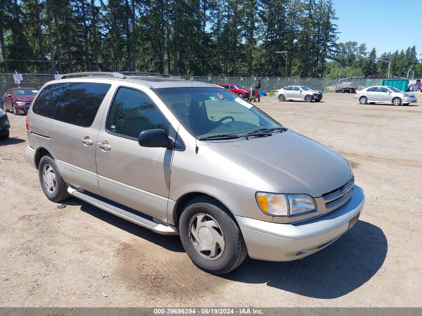 2000 Toyota Sienna Xle VIN: 4T3ZF13C2YU193163 Lot: 39696394