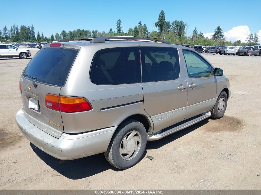 2000 Toyota Sienna Xle VIN: 4T3ZF13C2YU193163 Lot: 39696394