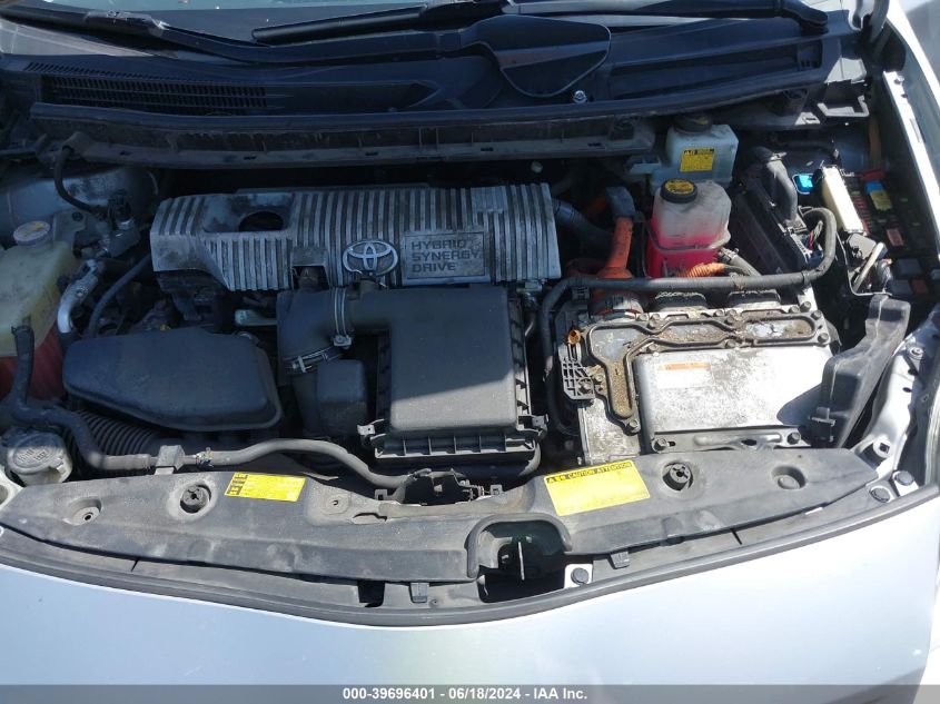 2010 Toyota Prius Iii VIN: JTDKN3DU2A0244100 Lot: 39696401