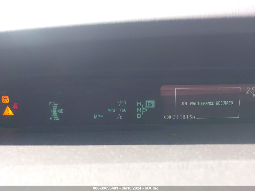 2010 Toyota Prius Iii VIN: JTDKN3DU2A0244100 Lot: 39696401