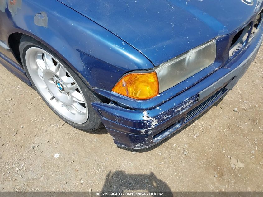 1998 BMW 328Ic VIN: WBABK8327WEY89144 Lot: 39696403