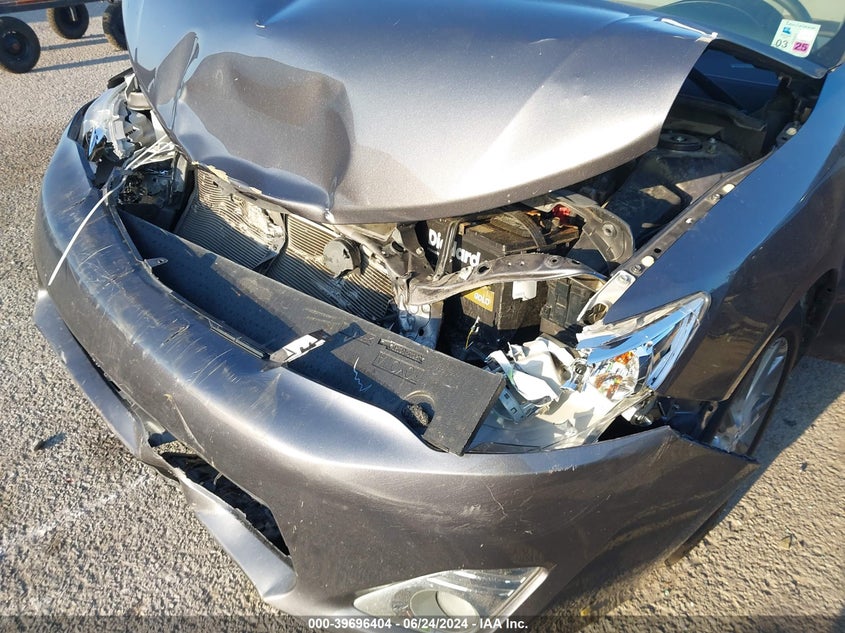 2014 Toyota Camry Xle VIN: 4T4BF1FK9ER347186 Lot: 39696404