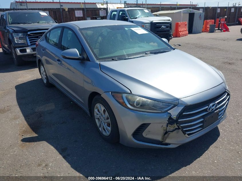 5NPD74LF3HH098315 2017 Hyundai Elantra Se