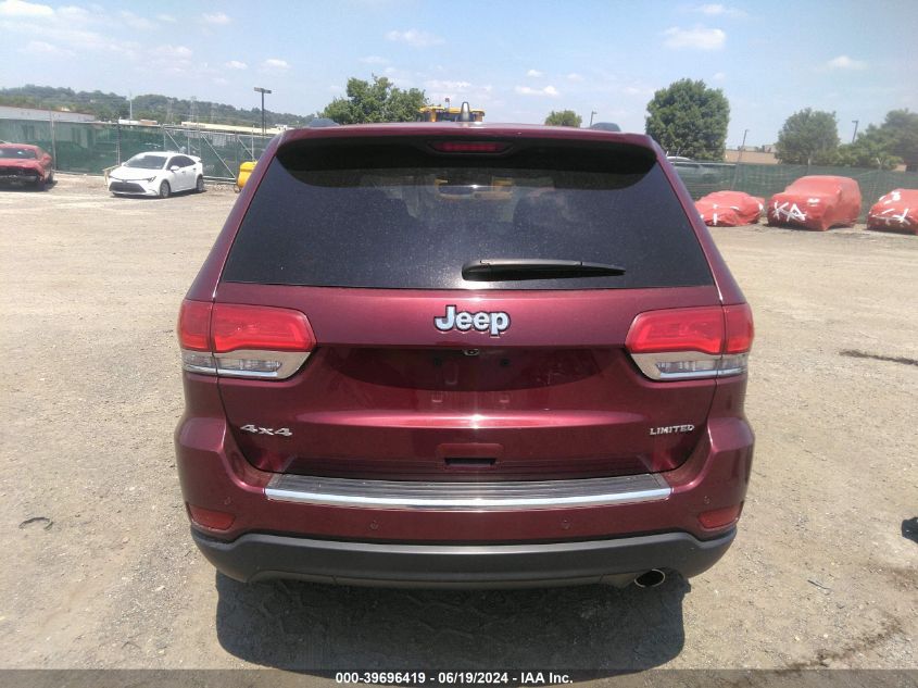 2017 Jeep Grand Cherokee Limited VIN: 1C4RJFBG2HC954373 Lot: 39696419