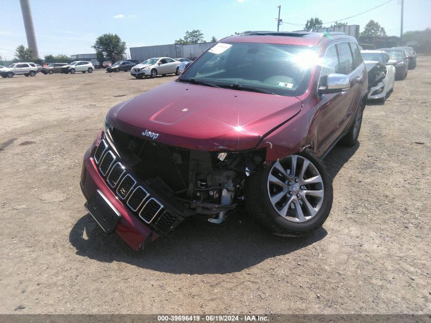 2017 Jeep Grand Cherokee Limited VIN: 1C4RJFBG2HC954373 Lot: 39696419