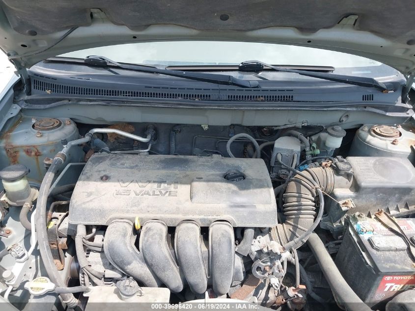 2003 Toyota Corolla Le VIN: 1NXBR32E13Z093614 Lot: 39696420